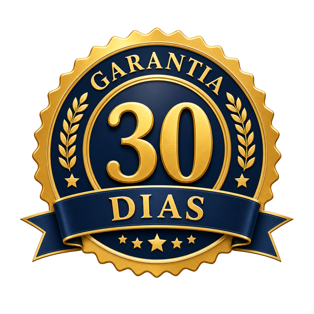 Selo de garantia de 30 dias